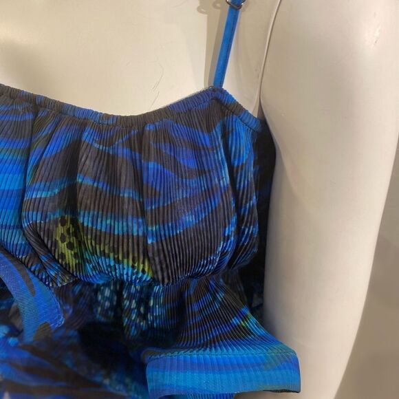 Fashion Nova Showstopper Blouse - Blue - Picture 11 of 13